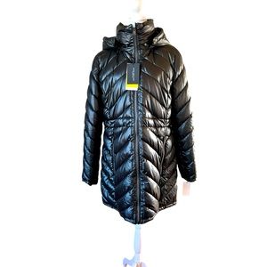 Marc New York Nimbus Lightweight Black Puffer Jacket. NWT. Xl. Excellent Cond.
